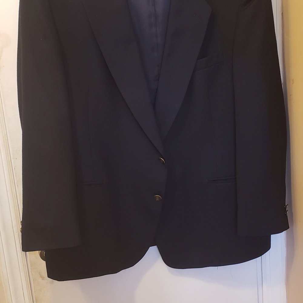 Pierre  Cardin Navy Blue Jacket/Blazer - Picture 7 of 16
